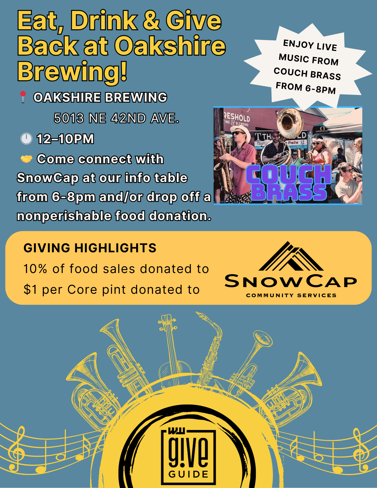 Give Back Night & Live Music