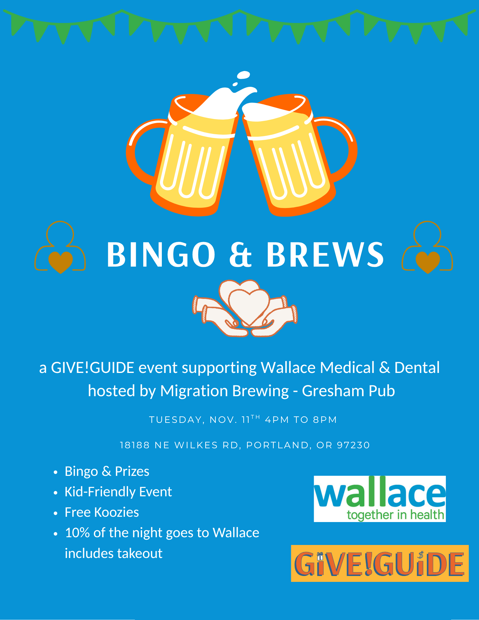 Bingo & Brews - Wallace Benefit at Migration Brewing